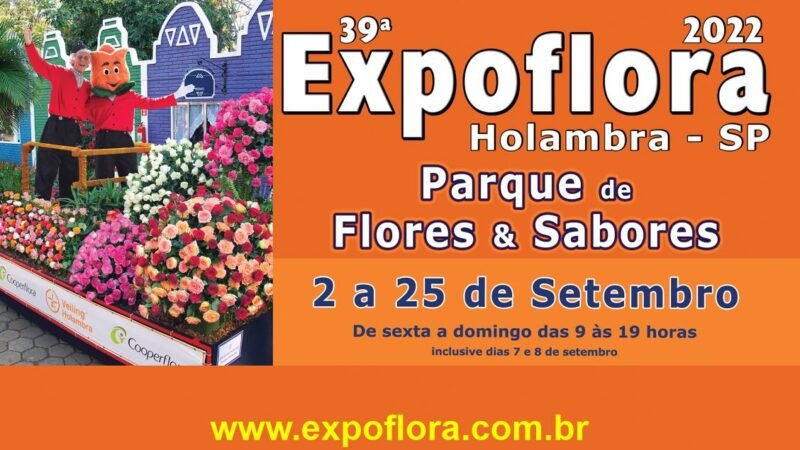 Rodovia administrada pela Renovias leva à maior exposição de flores da América Latina 