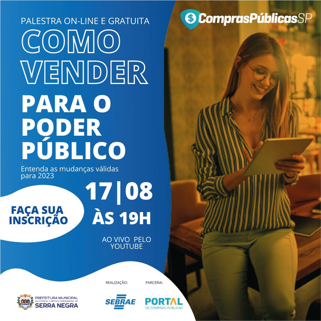 Palestra sobre compras públicas está com inscrições abertas para região de Campinas