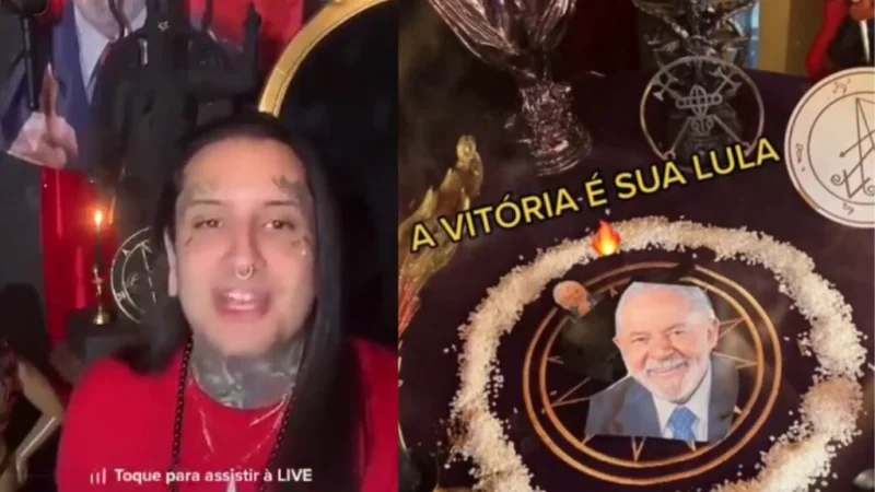 Satanista previu vitória de Lula um dia antes da eleição: “União”