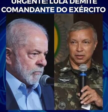 LULA DEMITE COMANDANTE DO EXÉRCITO