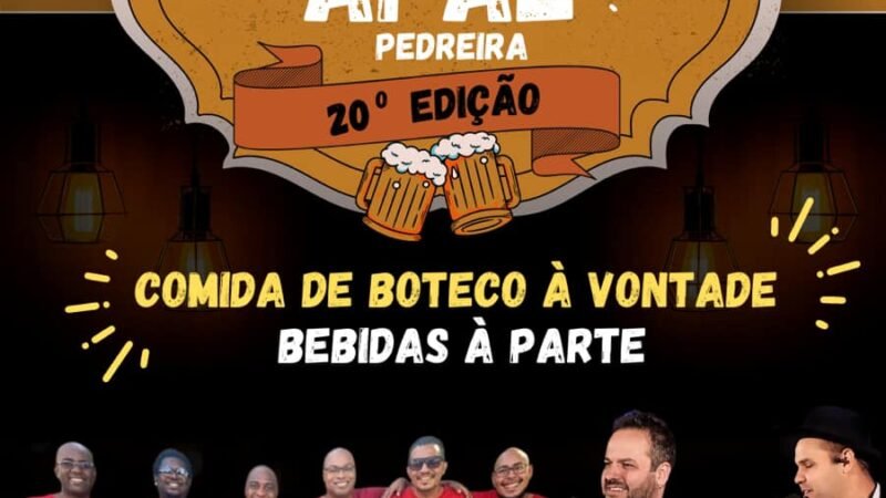 APAE de Pedreira vende adesão para seu tradicional Happy Hour