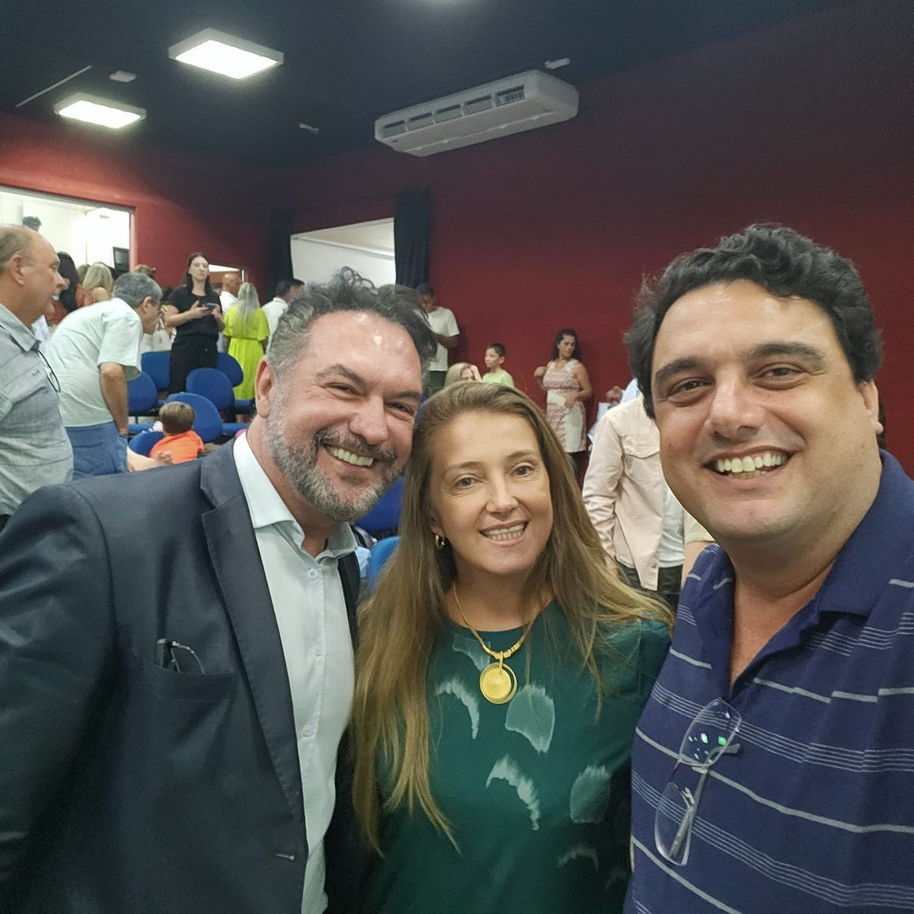 Prefeito Fábio Polidoro e Secretária de Saúde Ana Lúcia Nieri Goulart participam de “Aula Inaugural” do curso de Medicina da UniFAJ