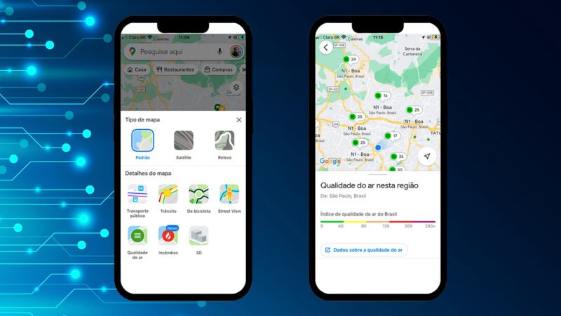 Estado de SP disponibiliza em tempo real dados sobre qualidade do ar no Google Maps