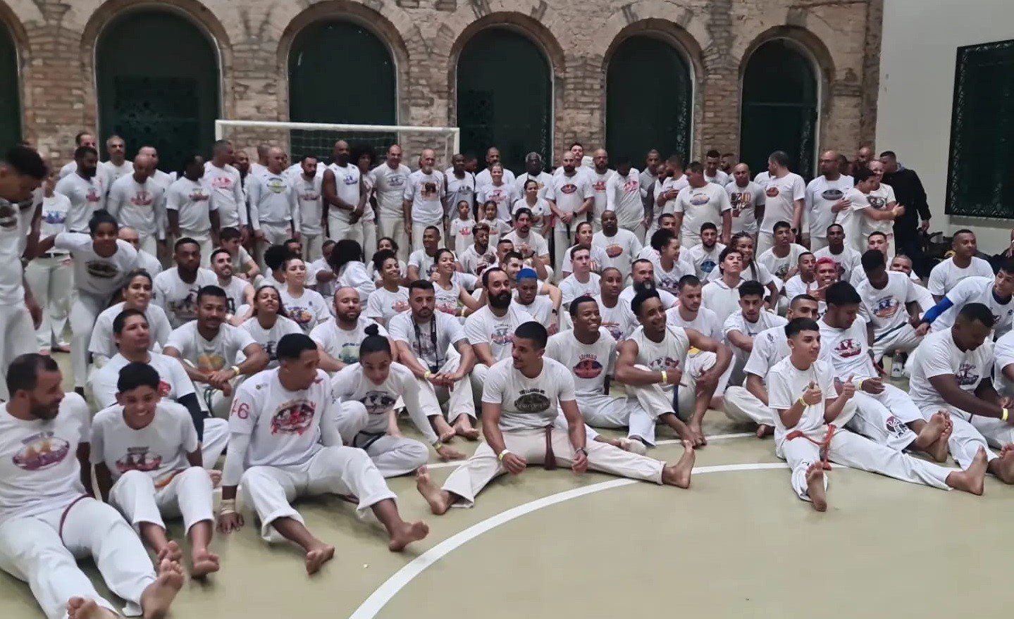 Professor Ursão da Abadá-Capoeira de Pedreira esteve disputando os Jogos da Capital 2023