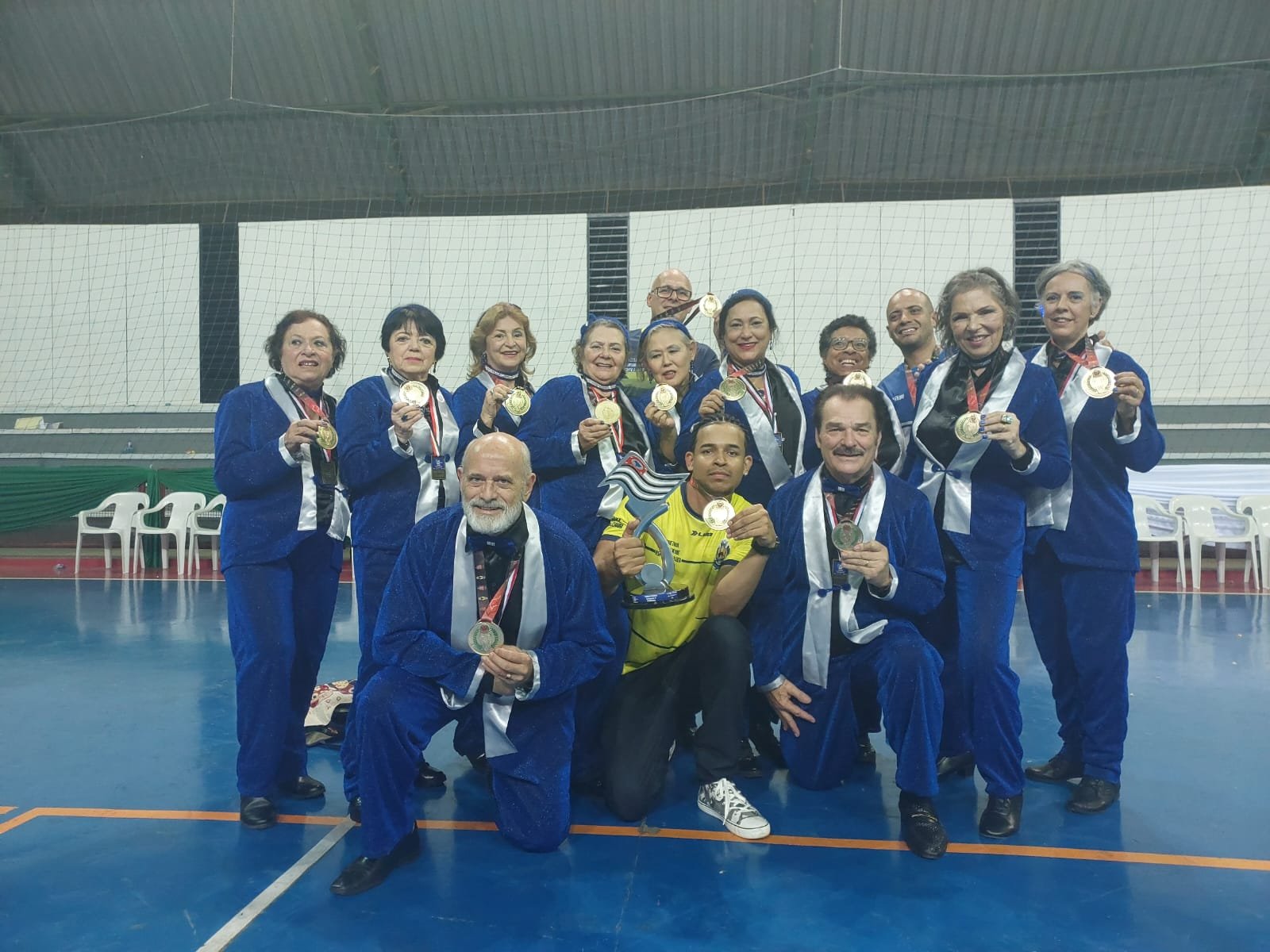 COREOGRAFIA DE JAGUARIÚNA É BICAMPEÃ ESTADUAL NOS JOGOS DA MELHOR IDADE