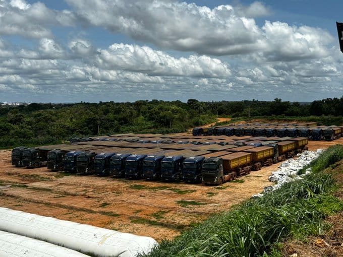 O LULA PLANTA E O BRASILEIRO COLHE – Gigante do AGRO no Brasil paralisa frota de carretas no Maranhão devido a crise econômica.