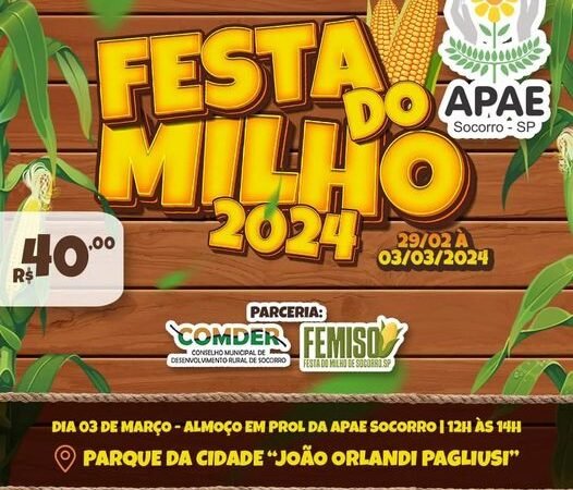 FESTA DO MILHO DE SOCORRO/SP