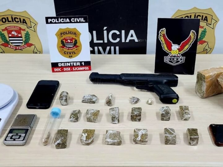 Polícia Civil prende dupla que vendia drogas em aplicativo de conversa em São José dos Campos