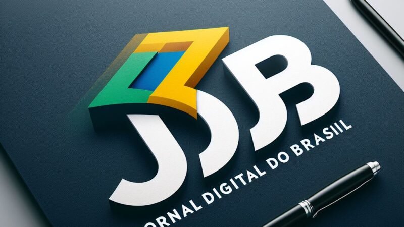 A LOGOMARCA DO JORNAL DIGITAL DO BRASIL MOSTRA O TAMANHO DO NOSSO COMPROMISSO COM O BRASIL