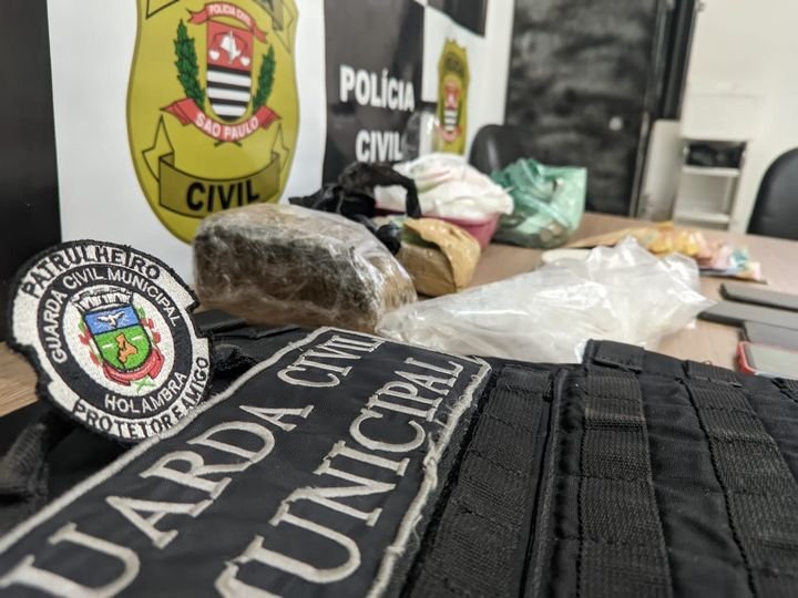 Operação Conjunta da GCM de Holambra e Polícia Civil de Artur Nogueira Resulta na Apreensão de 1,5 kg de Drogas no Bairro Imigrantes