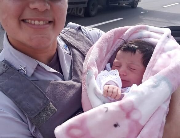 Policiamento Rodoviário Realiza Salvamento de Recém-Nascida Engasgada