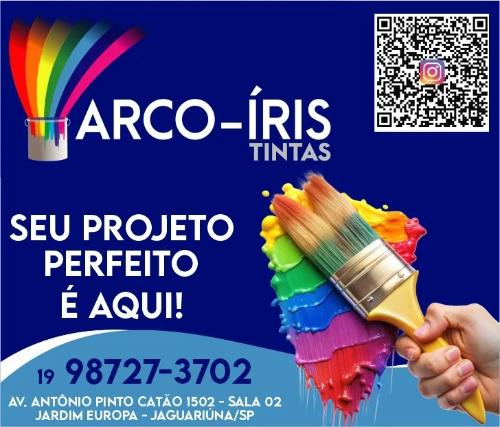 ARCO IRIS TINTAS EM JAGUARIÚNA .