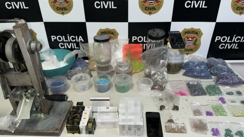 Dise fecha ‘fábrica’ de ecstasy em Jundiaí