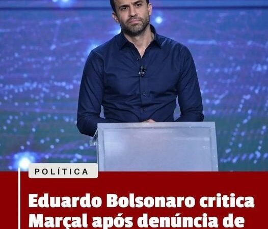 Eduardo Bolsonaro critica Marçal após denúncia de envolvimento com PCC