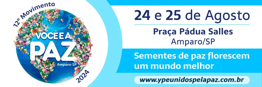 Inscrições abertas para a caminhada da 12ª edição do ‘Movimento Você e a Paz’