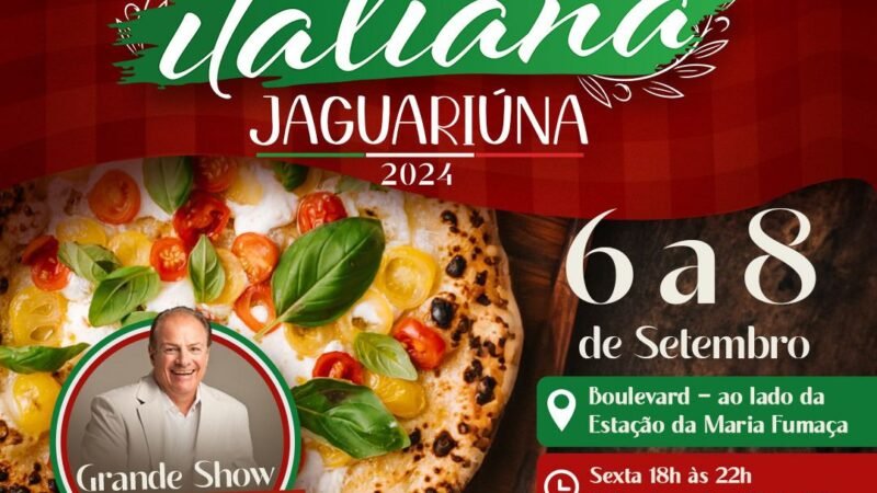 FESTA EM JAGUARIÚNA CELEBRA 150 ANOS DE IMIGRAÇÃO ITALIANA