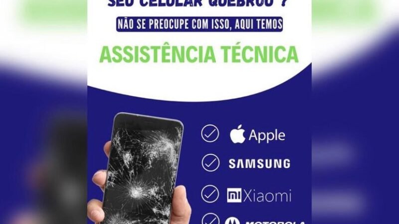 📱 Seu celular quebrou? Não se desespere! Nós consertamos com qualidade e rapidez! 🔧