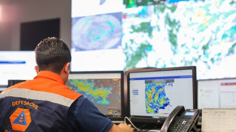 Defesa Civil do Estado alerta para chuva intensa até o fim desta semana em SP