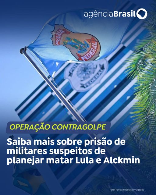 INVESTIGAÇÃO PF | A Polícia Federal investiga um grupo que planejava um atentado contra o presidente Lula e o vice-presidente Geraldo Alckmin. A ação, denominada “Punhal Verde e Amarelo”, foi projetada para ocorrer em 15 de dezembro de 2022.