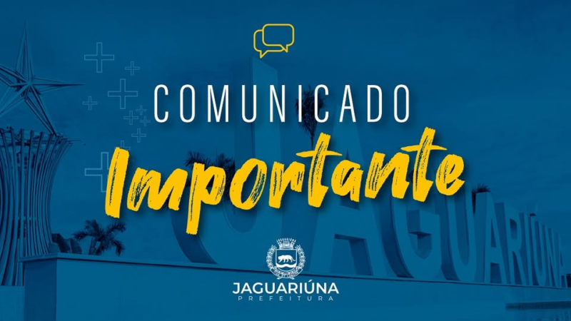 PREFEITURA DE JAGUARIÚNA ANTECIPA PAGAMENTO SALARIAL E 2ª PARCELA DO 13º A SERVIDORES