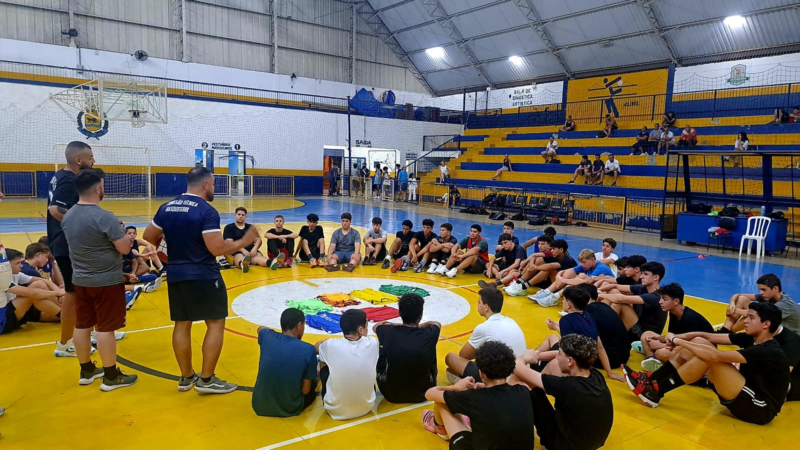 SELETIVAS DE BASQUETE E FUTEBOL DA PEFEITURA ATRAEM MAIS DE 150 JOVENS