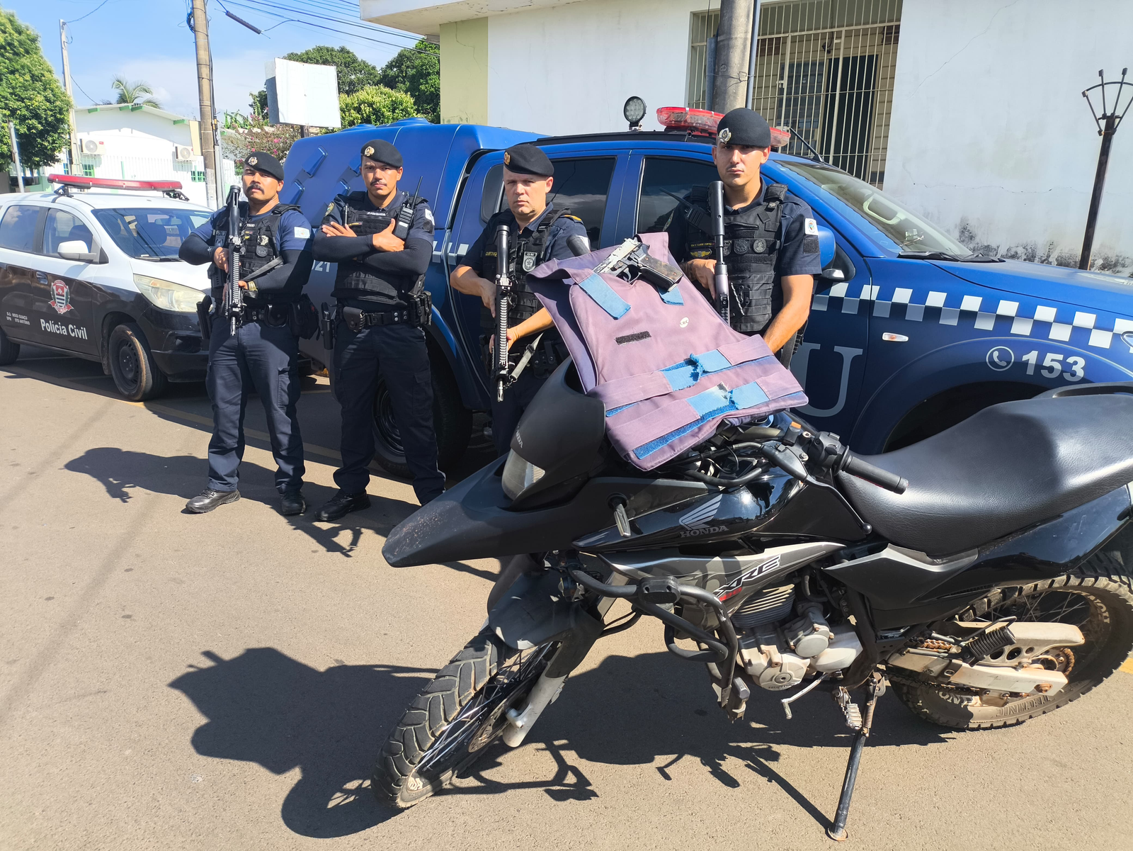 Guarda Civil Municipal de Santo Antônio de Posse realiza apreensão de motocicleta e objetos em operação de patrulhamento