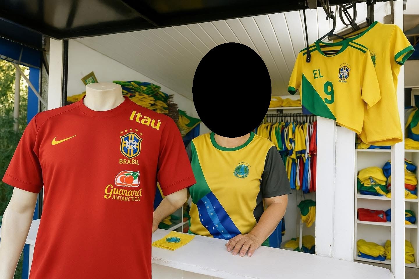 DE BEBIDA A CAMISA DA SELEÇÃO – BRASIL: O PAÍS DA FALSIFICAÇÃO ESCANCARADA … Por Robertão Chapa Quente.