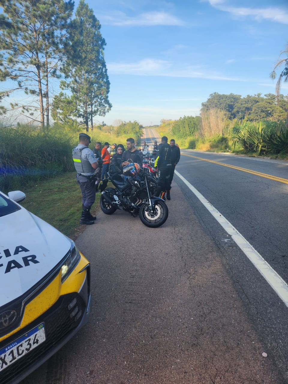 Policiamento Rodoviário realiza Operação Impacto/Speed no Circuito das Águas Paulista