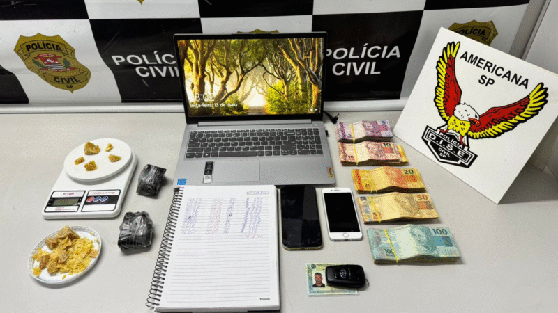 OPERAÇÃO “VINICIN” DESMANTELA ESQUEMA DE TRÁFICO NO CENTRO DE AMERICANA