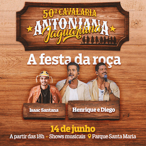 VEM AI A 50º CAVALARIA ANTONIANA EM JAGUARIÚNA