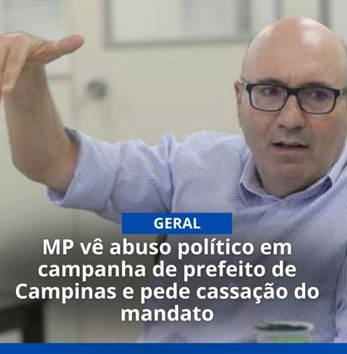 🚨 URGENTE: MP PEDE CASSAÇÃO DO PREFEITO DE CAMPINAS POR ABUSO DE PODER POLÍTICO NAS ELEIÇÕES DE 2024 ⚖️📉