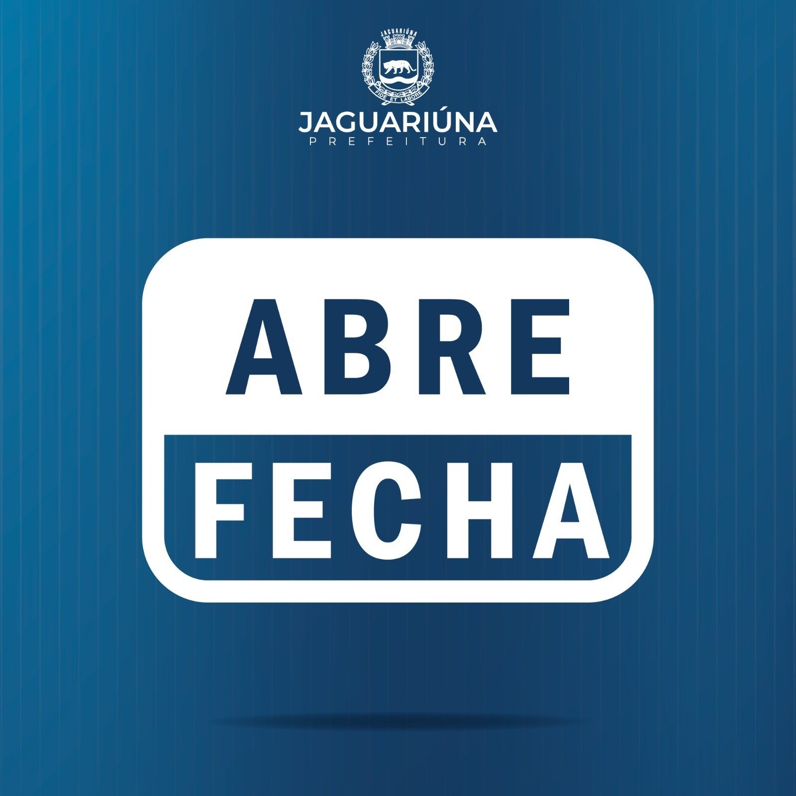 CONFIRA O QUE ABRE E FECHA EM JAGUARIÚNA EM FUNÇÃO DO FERIADO DE 9 DE JULHOEm função do feriado desta quarta-feira, dia 9, Revolução Constitucionalista, confira como serão os atendimentos dos serviços essenciais da Prefeitura de Jaguariúna, que funcionarão em esquema de plantão. As repartições públicas voltarão a funcionar normalmente na quinta-feira, dia 10, às 8h.