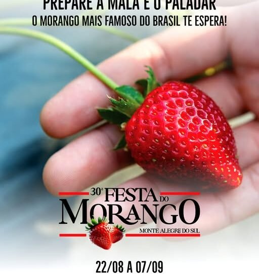 🍓 MONTE ALEGRE DO SUL SE TRANSFORMA NA CAPITAL DO MORANGO COM FESTA QUE MOVIMENTA TRADIÇÃO, TURISMO E ECONOMIA