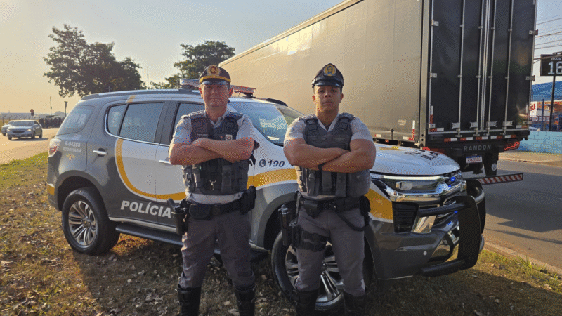 🚨 TOR DO 4º BPRv INTERCEPTA CAMINHÃO ROUBADO E RECUPERA CARGA AVALIADA EM MILHARES DE REAIS EM CAMPINAS