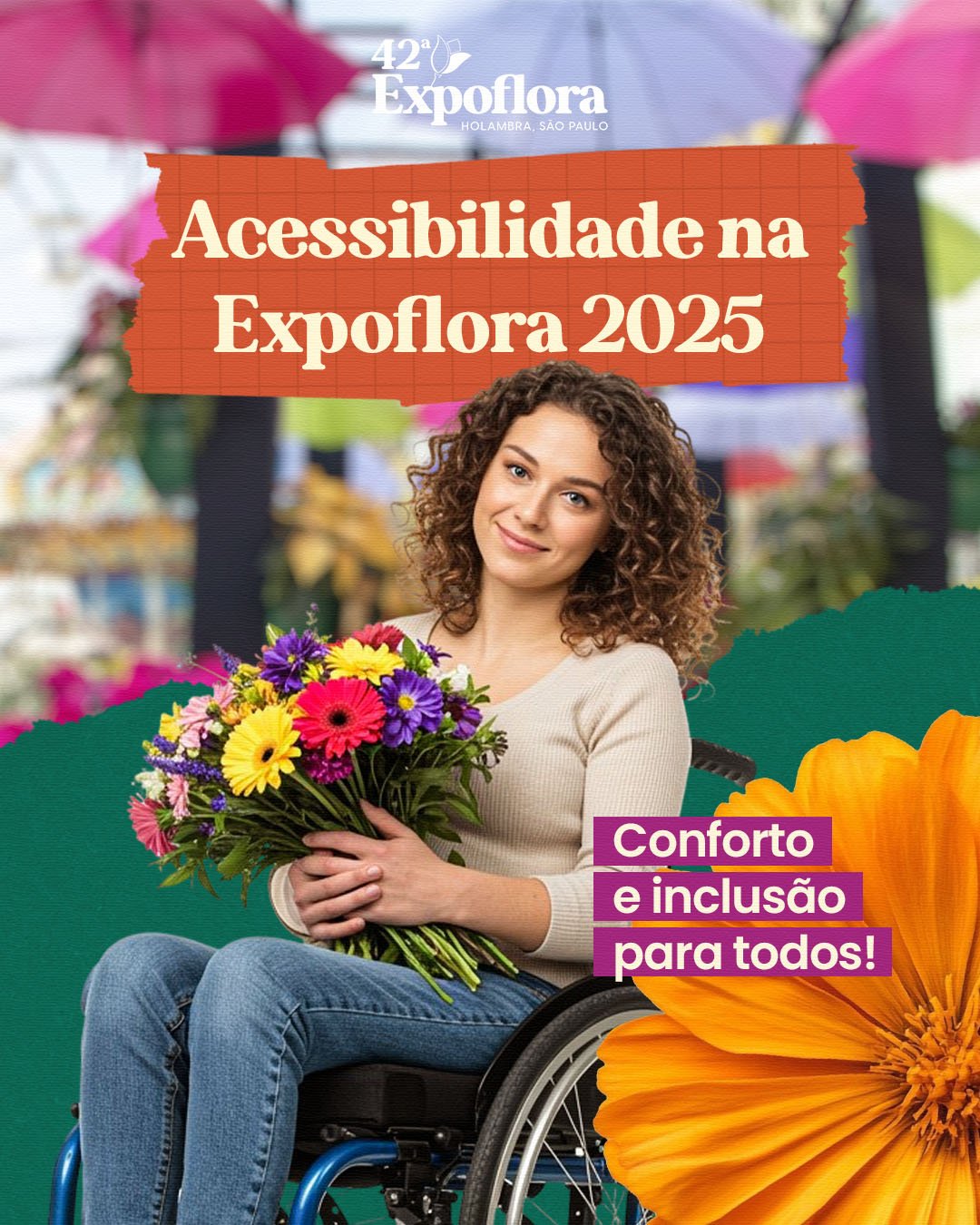 A Expoflora é para todos!
