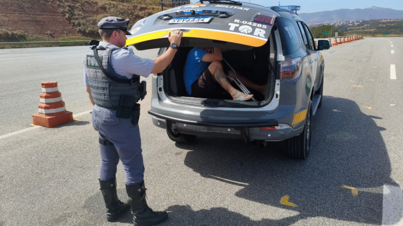 🚨 Tático Ostensivo Rodoviário prende indivíduo procurado pela Justiça em Atibaia
