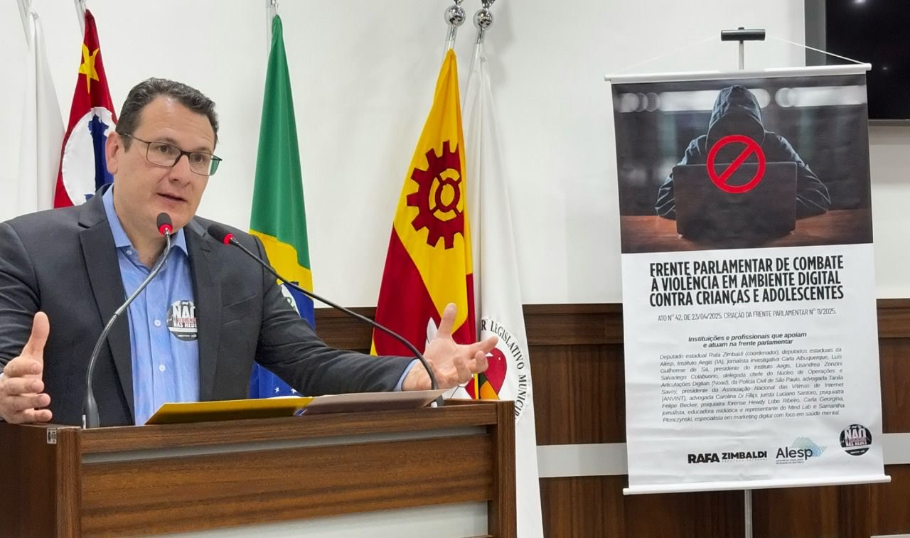 Frente Parlamentar chega a Holambra-SP nesta sexta-feira com cinco passos para combater violência digital entre crianças e jovens