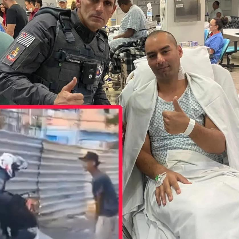 Policial militar baleado em operação em São Paulo recebe alta hospitalar