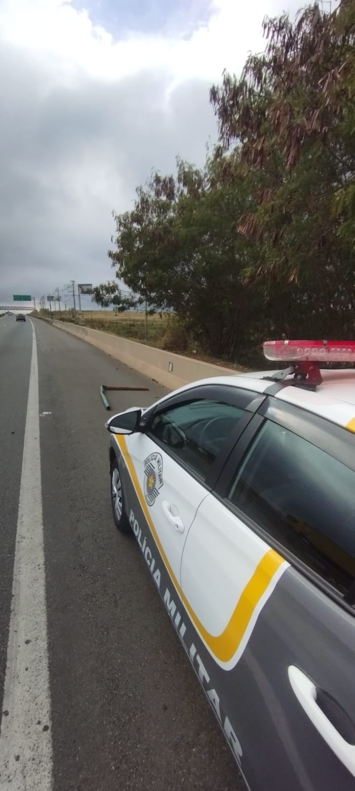 Policiamento Rodoviário prende dupla por furto de estrutura da Concessionária Rota das Bandeiras em Campinas