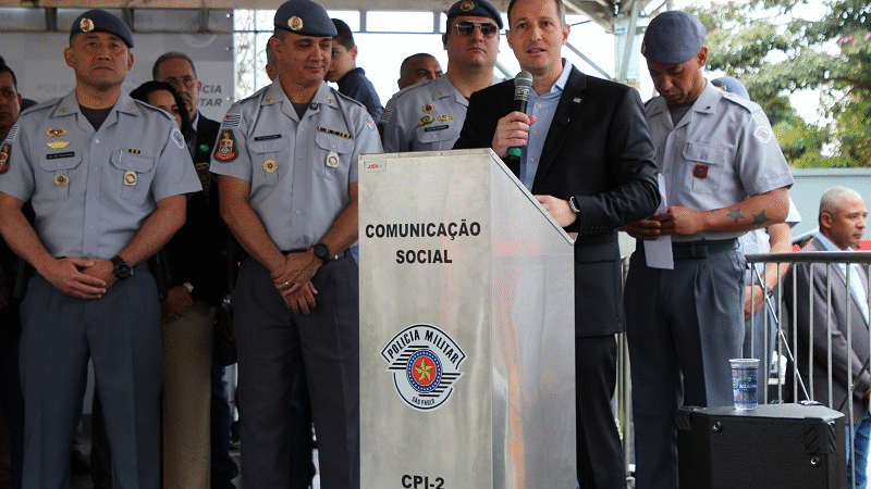 PM inaugura nova sede de batalhão em Mogi Guaçu
