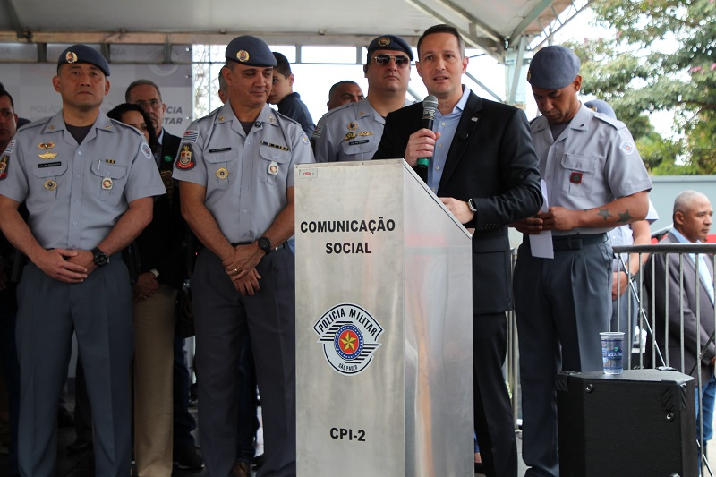 PM inaugura nova sede de batalhão em Mogi Guaçu