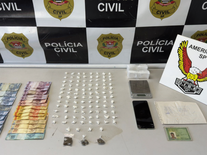 Polícia Civil deflagra Operação “Zanaga” e prende suspeito de tráfico em Americana