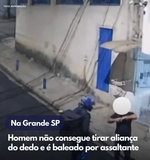 Assalto em Osasco termina com caminhoneiro baleado por causa de aliança