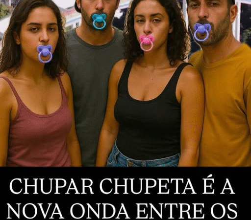 Nova onda no Brasil: surgem os “chupetinhas”, adultos que aderem ao uso de chupeta para aliviar estresse