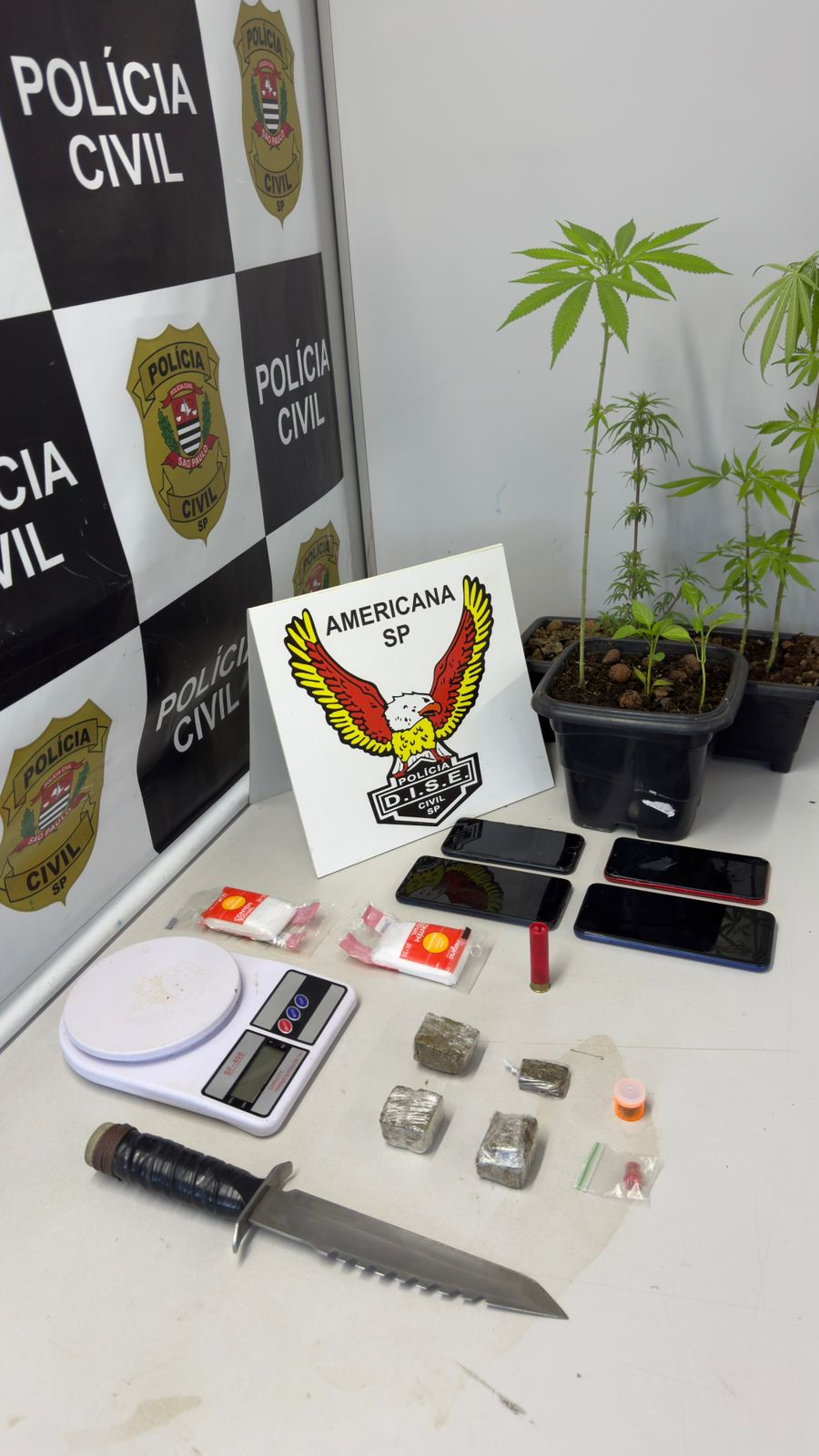 🚔 Polícia Civil desarticula esquema de tráfico por aplicativo em Santa Bárbara d’Oeste