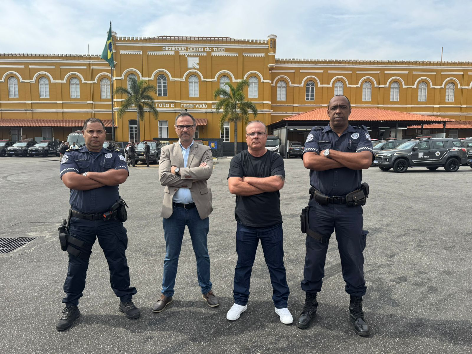 GM de Jaguariúna na Rota: Troca de Experiências com a Segurança Pública