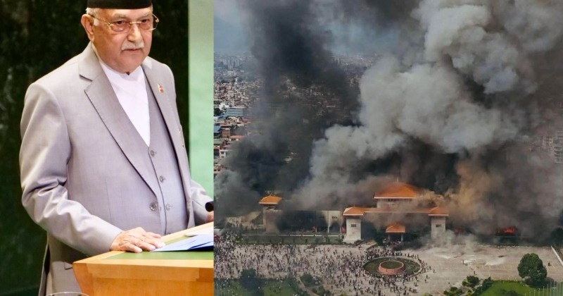 Esposa de ex-primeiro-ministro do Nepal é queimada viva durante protestos em Katmandu