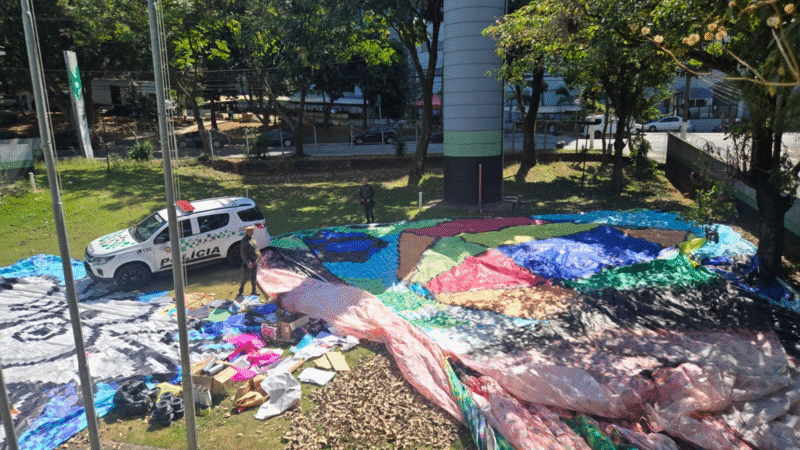 Operação Cangalha: PM Ambiental fecha 10 fábricas clandestinas de balões