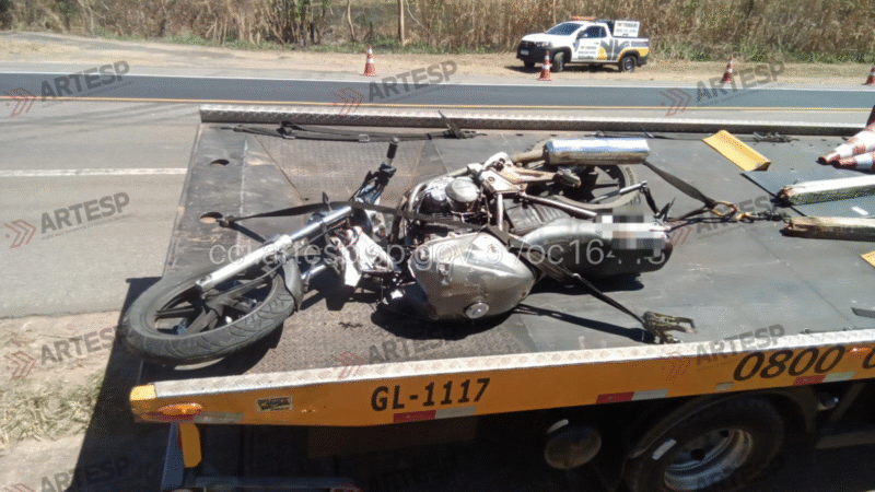 ACIDENTE DE MOTO DEIXA UMA VÍTIMA FATAL NA RODOVIA SP-342 EM SÃO JOÃO DA BOA VISTA-SP