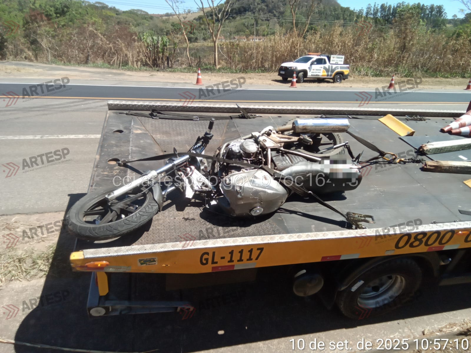 ACIDENTE DE MOTO DEIXA UMA VÍTIMA FATAL NA RODOVIA SP-342 EM SÃO JOÃO DA BOA VISTA-SP
